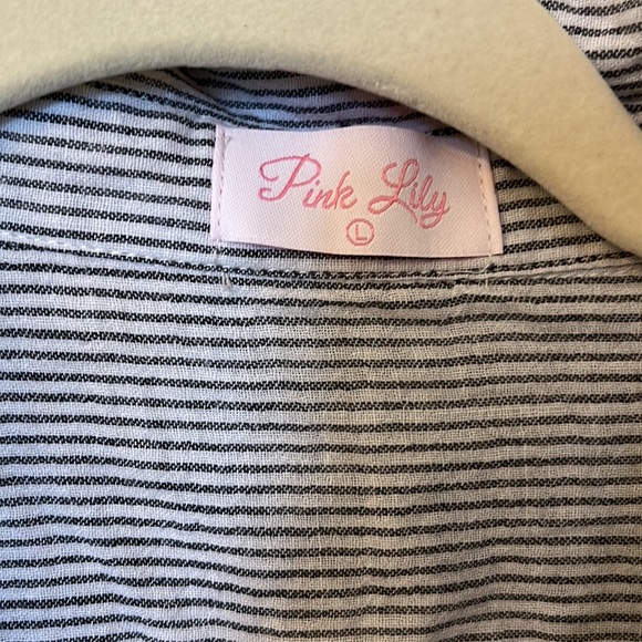 Adorable Striped Button Down - Picture 2 of 3